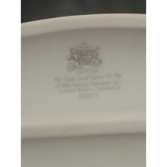 Precious Moments  "My True Love Gave to Me"  Ornament 1998 NIB - Picture 3 of 10